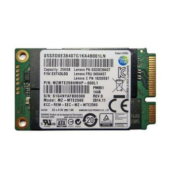 Lenovo - 16200318 - 256GB TLC SATA 6Gbps (AES-256) mSATA Internal Solid State Drive (SSD)