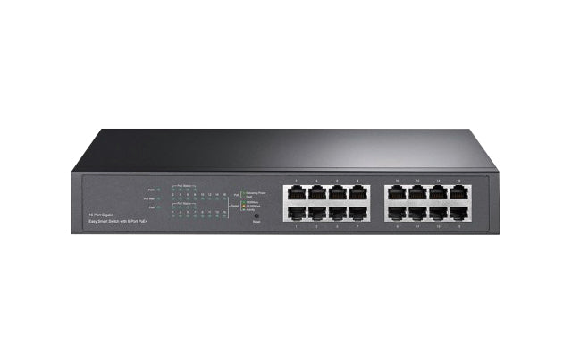 HP 1405 Series 1405-16G 16 x Ports 10/100/1000Base-T Layer 2 Unmanaged Gigabit Ethernet Network Switch