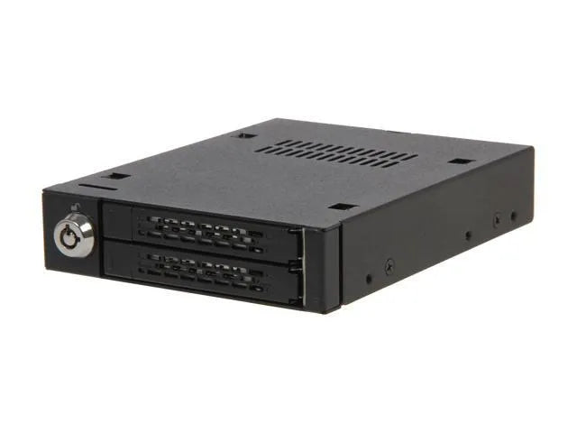 MB992SK-B - ICY DOCK Full Metal 2 Bay 2.5â SATA/SAS HDD & SSD Mobile Rack