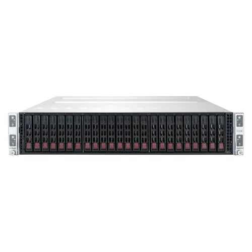 2029TP-HC1R Supermicro 2U 4 Node SFF Server w/ Trays, Dual Power Supply