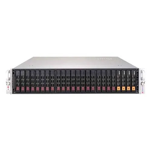 2049U-TR4 Supermicro 2U SFF Server w/ 4x Heatsinks, Trays, Dual Power Supply