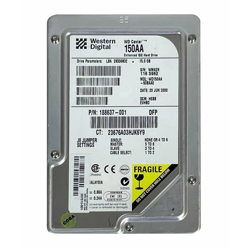 207615-001 Compaq 15GB IDE Hard Drive