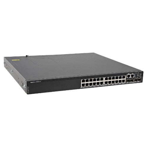 210-ASPJ Dell PowerSwitch N2200-ON Series N2224X-ON 24 x RJ-45 Ports 2.5GBase-T + 4 x SFP28 Ports + 2 x QSFP+ Ports Layer 3 Managed 1U Rack-Mountable Gigabit Ethernet Network Switch