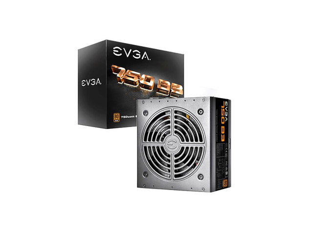 EVGA 750 B3 750-Watts 80-Plus Bronze Power Supply with Fully Modular & EVGA Eco Mode