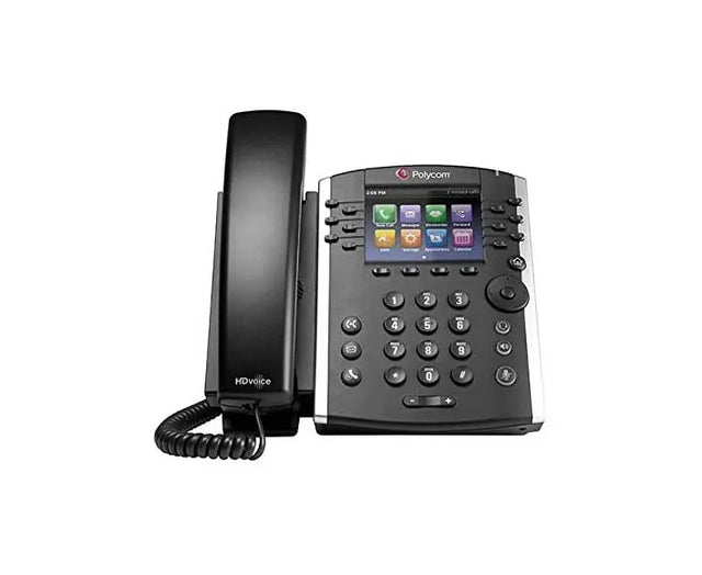 2200-48400-025 - Polycom VVX 401 12-Line with HD Voice Desktop Phone