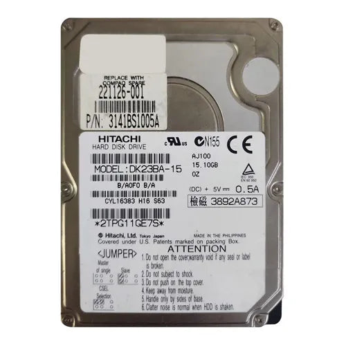 221126-001 Compaq 15GB 2.5-Inch Hard Drive