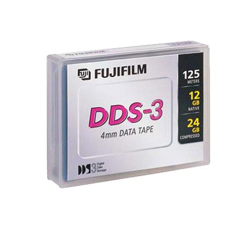 26047300 Fujifilm 12GB(Native) / 24GB(Compressed) DDS-3 4mm Tape Media Cartridge