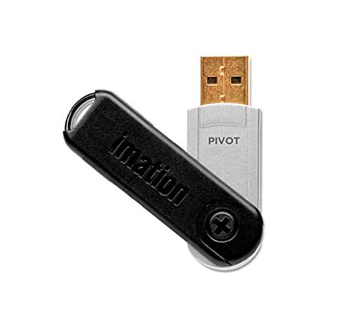 26396B Imation Defender F50 2GB Pivot USB 2.0 Flash Drive