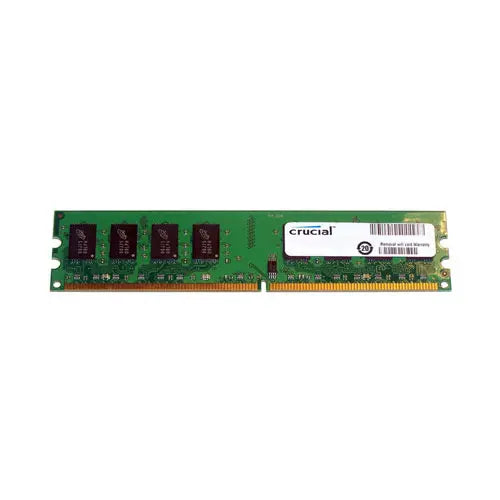 CT25672AB667SP.I18F - Crucial 2GB DDR2-667MHz PC2-5300 ECC Registered CL5 240-Pin DIMM Single Rank Memory Module