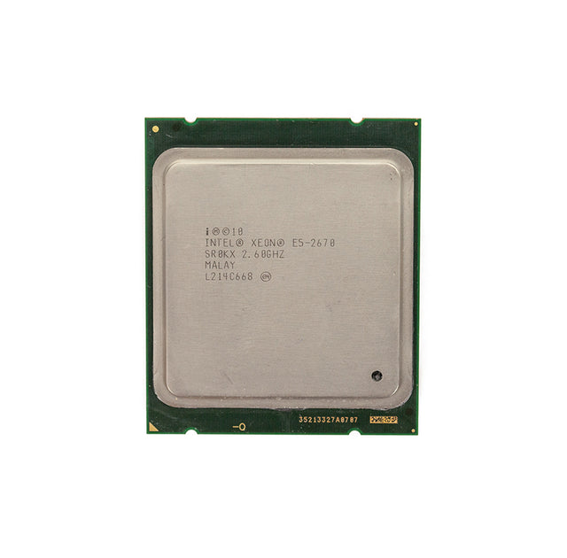 2.60GHz 8.00GT/s QPI 20MB L3 Cache Socket FCLGA2011 Intel Xeon E5-2670 8 Core Processor