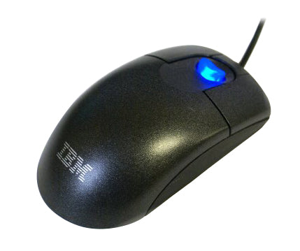 31B7410 IBM 3 Buttons Optical Wired Travel Mouse