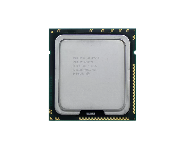 2.66GHz 6.4GT/s QPI 8MB SmartCache Socket FCLGA1366 Intel Xeon X5550 4-Core Processor