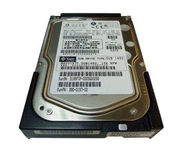 Sun - 390-0197-N - 146GB 15000RPM Fibre Channel 2 Gbps 3.5 8MB Cache Hot Swap Hard Drive"