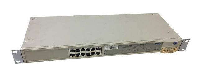 3C16405 3Com SuperStack II 12-Port Hub 12 x 10Base-T Stackable Ethernet Hub (Refurbished)