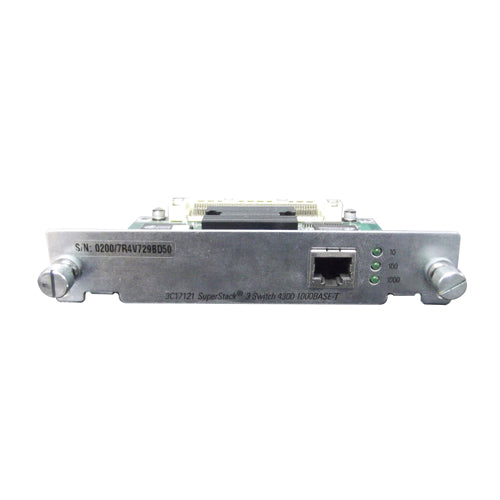 3C17121 3Com SuperStack 3 4300 1 x Port 1000Base-T Ethernet Switch Module