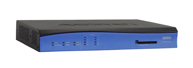 420082100 - Adtran NetVanta 3448 8 x RJ-45 Ports 10/100Base-TX + 2 x LAN Ports Access Router