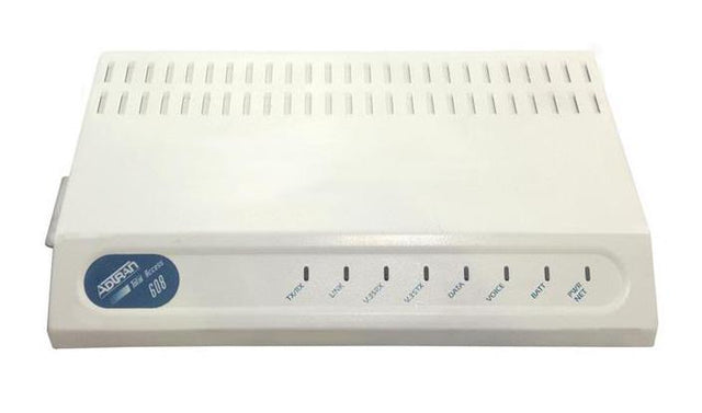 4203680L1-ATM-NOB Adtran Total Access 608 Ta 608 T1 Atm 3rd Gen Router (Refurbished)