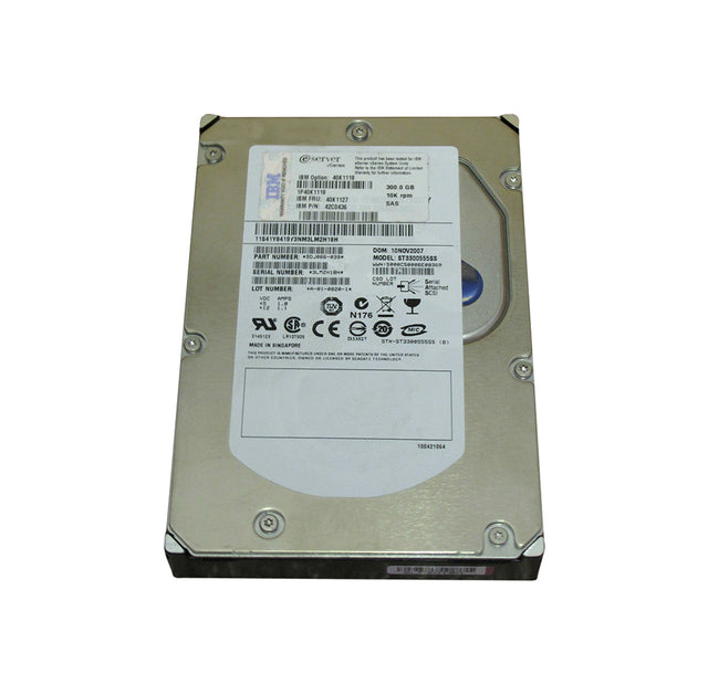 300GB 10000RPM SAS 3Gb/s Hot-Swappable 16MB Cache 2.5-Inch Hard Drive