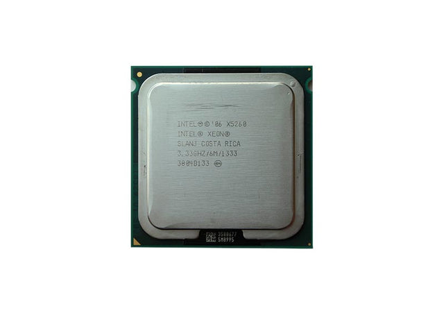 3.33GHz 6MB L2 Cache 1333MHz FSB Socket J LGA771 45NM 80W Intel Xeon X5260 Dual Core Processor