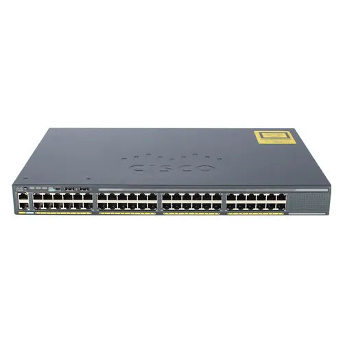 WS-C4948-10GE-S= Cisco Catalyst 4900 Series C4948-10GE 48 x RJ-45 Ports 10/100/1000Base-T + 2 x XFP 10GE Ports Layer 3 Managed Rack-mountable Gigabit Ethernet Network Switch