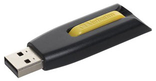 49175-A1 Verbatim Store n Go V3 16GB USB 3.0 Flash Drive (Sunkissed Yellow)