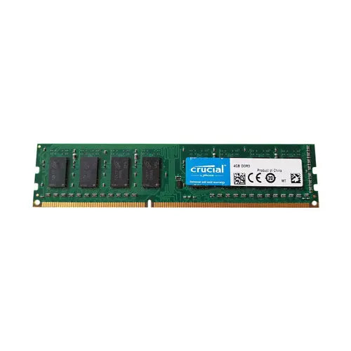 CT51272BQ1339.18FD1 - Crucial 4GB DDR3-1333MHz PC3-10600 ECC Registered CL9 240-Pin DIMM 1.35V Low Voltage Dual Rank Memory Module