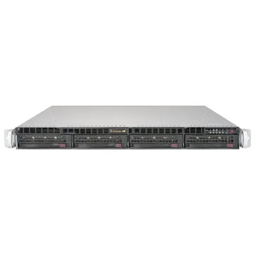 5019S-WR Supermicro 1U 4 x 3.5in Server w/ Dual Power Supply, 1x Heatsink