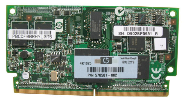 534562R-B21 HP 1GB FBWC (Flash Backed Write Cache) Memory Module for Smart Array P212/P410/P411 Controller