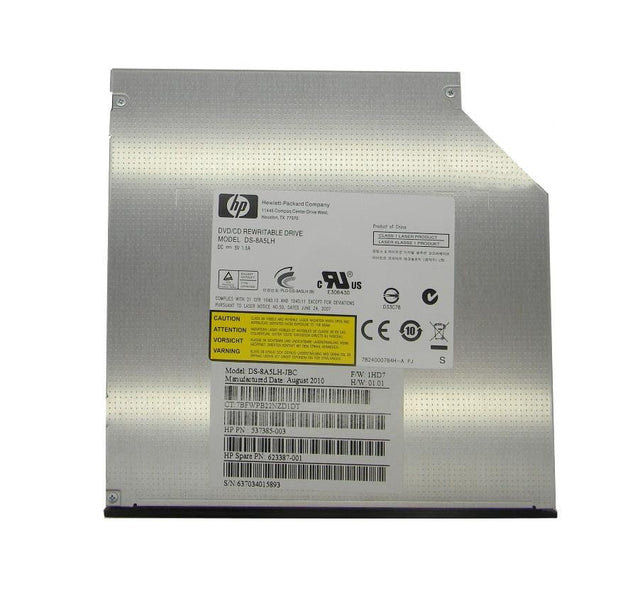 537385-003 HP 8x Dvd+/- R/rw Dual Layer Lightscribe Optic