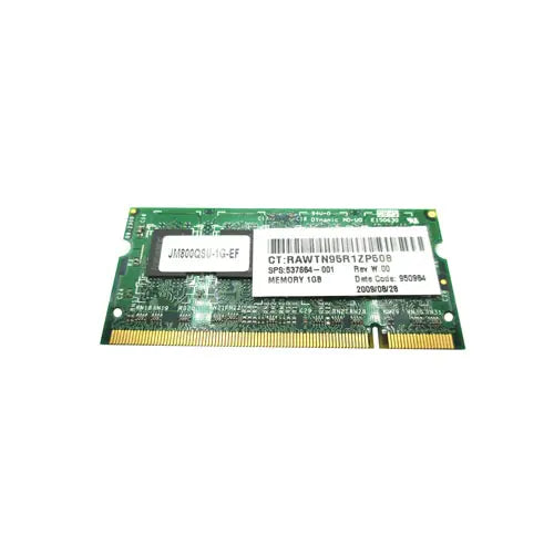 537664-001 - HP 1GB DDR2-667MHz PC2-5300 non-ECC Unbuffered CL5 200-Pin SoDimm 1.8V Memory Module