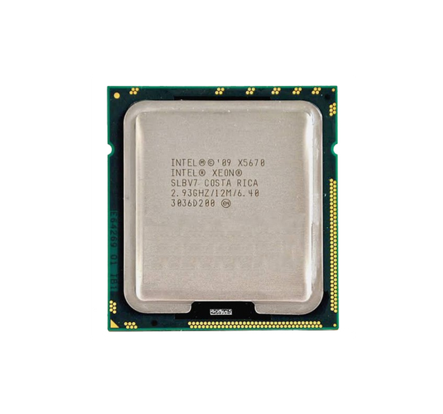 2.93GHz 6.40GT/s QPI 12MB L3 Cache Socket FCLGA1366 Intel Xeon X5670 Hexa-core 6 Core Processor for ProLiant DL380 Gen7 Server