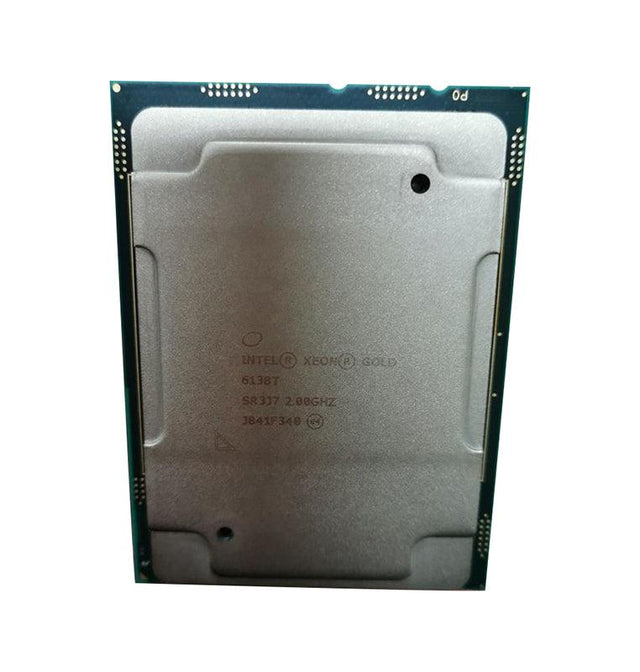 6138T - Intel Xeon Gold Icosa-core (20 Core) 2.00GHz 10.40GT/s UPI 27.5MB L3 Cache Socket FCLGA3647 Processor