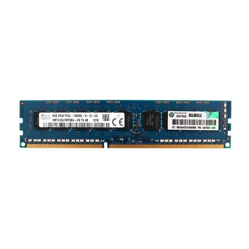 647658-081 - HP 8GB DDR3-1333MHz PC3-10600 ECC Unbuffered CL9 240-Pin UDIMM 1.35V Dual Rank Memory Module