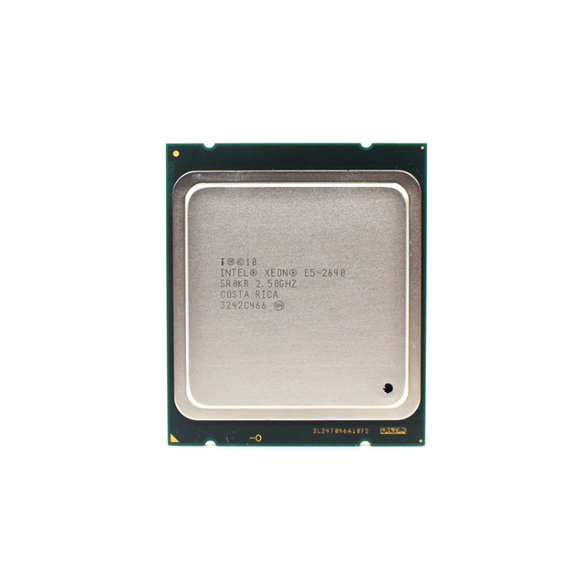 2.50GHz 7.20GT/s QPI 15MB L3 Cache Socket FCLGA2011 Intel Xeon E5-2640 6 Core Processor