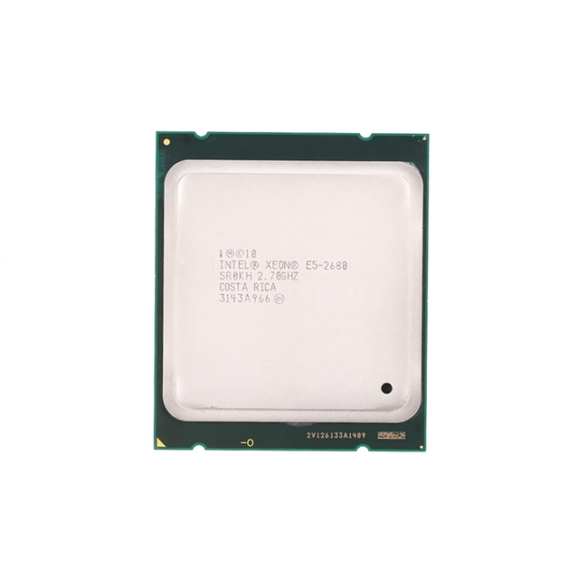 2.70GHz 8.00GT/s QPI 20MB L3 Cache Socket FCLGA2011 Intel Xeon E5-2680 8 Core Processor