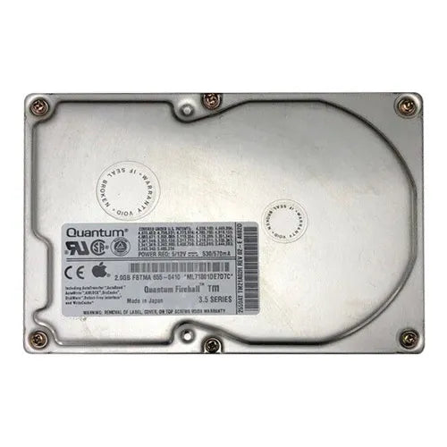 655-0410 Apple 2GB 5200RPM IDE Ultra ATA/33 (ATA-4) 3.5-Inch Hard Drive