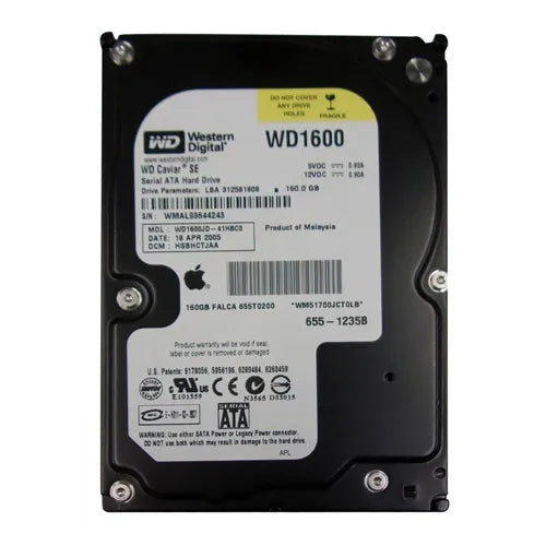 655-1235B Apple 160GB 7200RPM SATA 1.5Gb/s 3.5-Inch Hard Drive