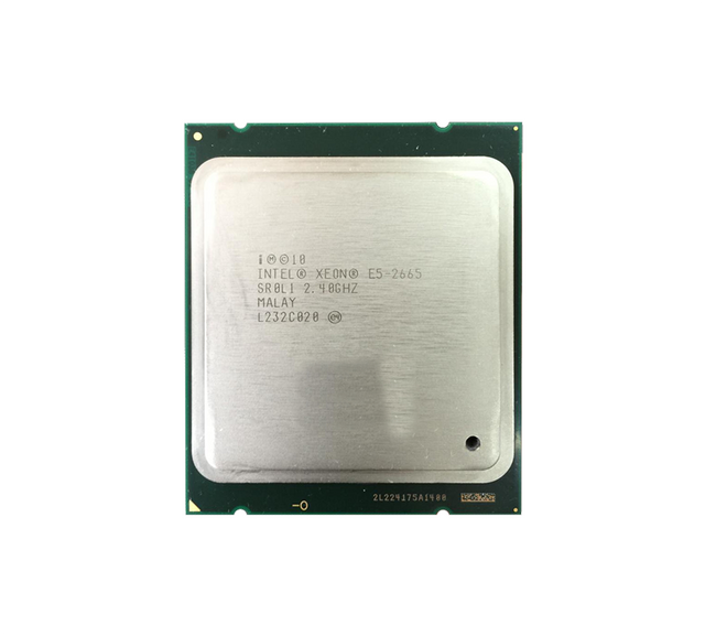 662320RB21 - HPE 2.40GHz 8.00GT/s QPI 20MB L3 Cache Socket FCLGA2011 Intel Xeon E5-2665 Octa-core (8 Core) Processor Kit for ProLiant SL250s Gen8