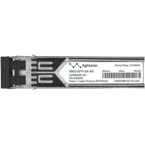 6800-SFP-SX-AS Agilestar 1.25Gbps 1000Base-SX Multi-mode Fiber 550m 850nm LC Connector SFP Transceiver Module