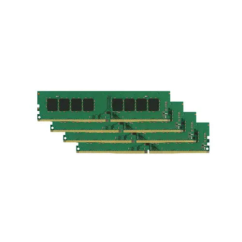 6NW32AV - HP 32GB Kit (4x8GB) DDR4-2666MHz PC4-21300 Non-ECC Unbuffered CL19 288-Pin UDIMM 1.2V Single Rank Memory