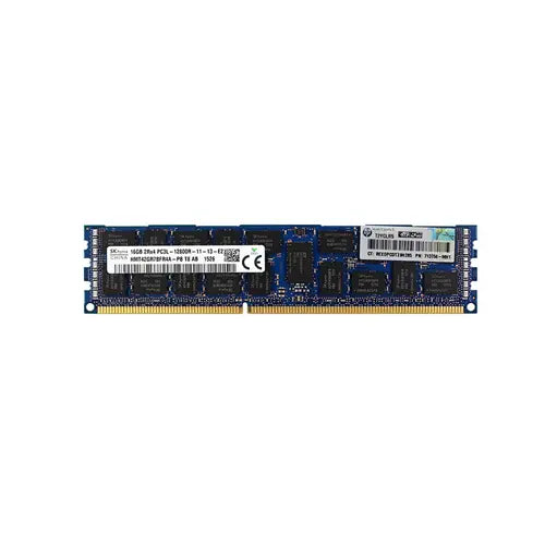 713756-MH1 - HP 16GB DDR-1600MHz PC3-12800 ECC Registered CL11 240-Pin DIMM Dual Rank Memory Module