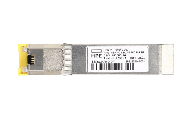 738369-002 - HPE Msa 2040 1Gb Short Wave SFP Transceiver