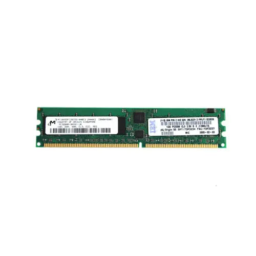 73P3234 - IBM 2GB Kit (2 X 1GB) DDR-400MHz PC3200 ECC Registered CL3 184-Pin DIMM Memory