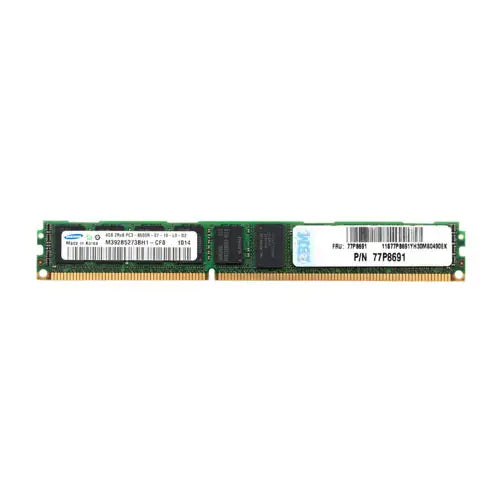 77P8691 - IBM 4GB DDR3-1066MHz PC3-8500 ECC Registered CL7 240-Pin DIMM Dual Rank Memory Module