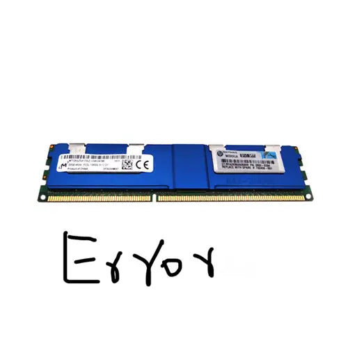 782408-001 - HP 32GB DDR3-1333MHz PC3-10600 ECC Registered CL9 240-Pin LRDIMM 1.35V Quad Rank Memory Module