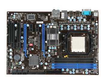 MSI - 790XT-G45 - Desktop Motherboard AMD 790X Chipset Socket AM2+ PGA-940 ATX 1 x Processor Support 16GB DDR2 SDRAM Maximum RAM CrossFire Support Serial