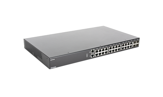 7Z340012WW - Lenovo CE0128PB 24x 1000Base-T with 4x SFP/SFP+ PortsManageable Layer 3 Supported Modular Switch