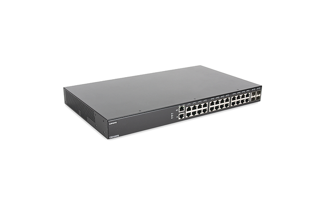 7Z360012WW - Lenovo CE0128PB 24x 1000Base-T with 4x SFP/SFP+ PortsManageable Layer 3 Supported Modular Switch