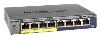 NetGear - 86839U - Prosafe 8-Ports Geth Switch W/ 4pt Poe