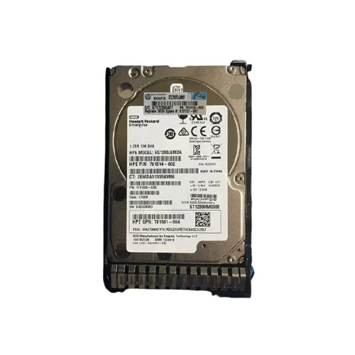 872737-001-GEN - HPE 1.2TB 10000RPM SAS 12Gb/s 64MB Cache Hot-Pluggable 512n SFF 2.5-inch Hard Drive with Smart Carrier for Gen8/10 ProLiant Server/Storage Array